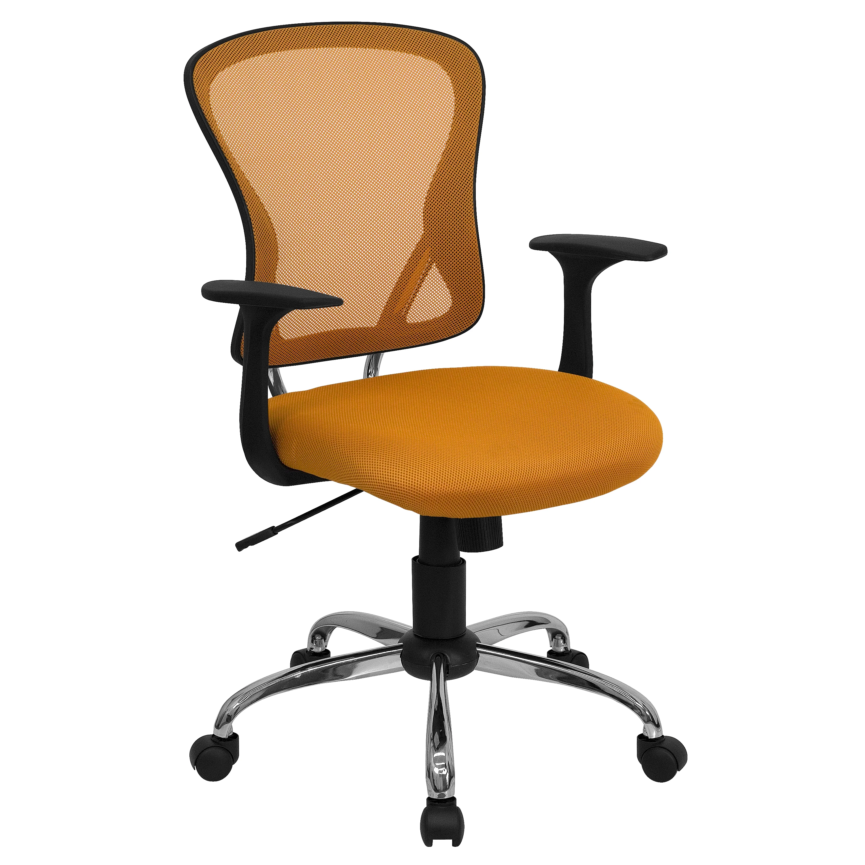 Mid-Back Gray Mesh Swivel Task Office Chair with Chrome Base and Arms Reading Chair Computer Chairs
Mid-Back Gray Mesh Swivel Task Office Chair with Chrome Base and Arms Reading Chair Computer Chairs