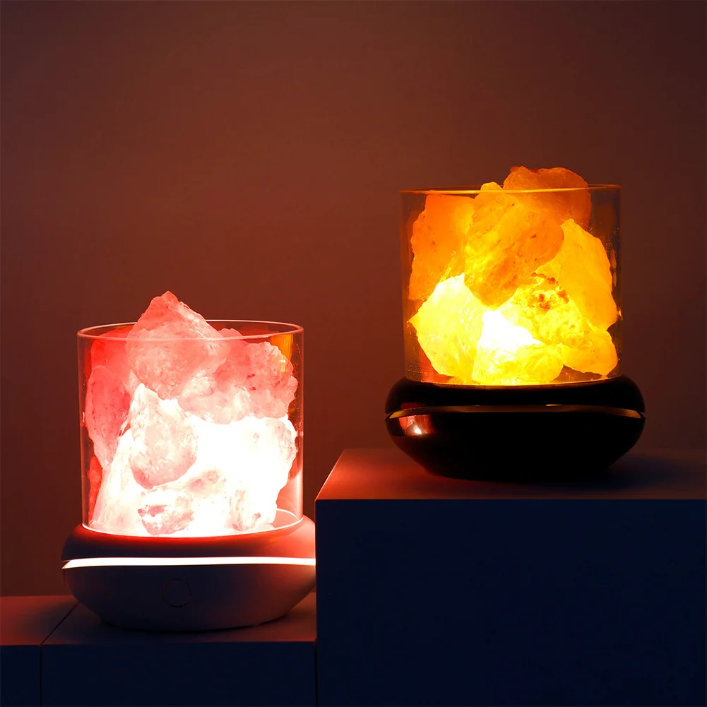 Crystal Salt Lamp Negative Ion Salt Aromatherapy Lamp Handmade Dining Table Bedside Warm Lamp Bedroom Night Lamp with Switch
Crystal Salt Lamp Negative Ion Salt Aromatherapy Lamp Handmade Dining Table Bedside Warm Lamp Bedroom Night Lamp with Switch