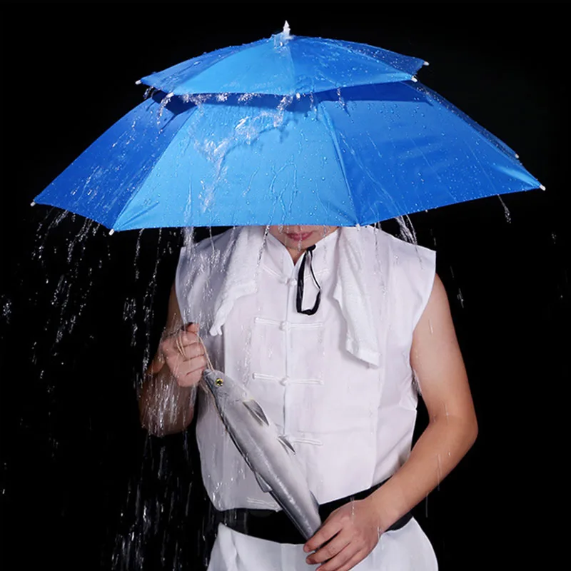 Foldable Fishing Umbrella Hat Portable Outdoor Camping Hiking Beach Waterproof UV-proof Sunshade Umbrella Cap Outdoor Tools
Foldable Fishing Umbrella Hat Portable Outdoor Camping Hiking Beach Waterproof UV-proof Sunshade Umbrella Cap Outdoor Tools