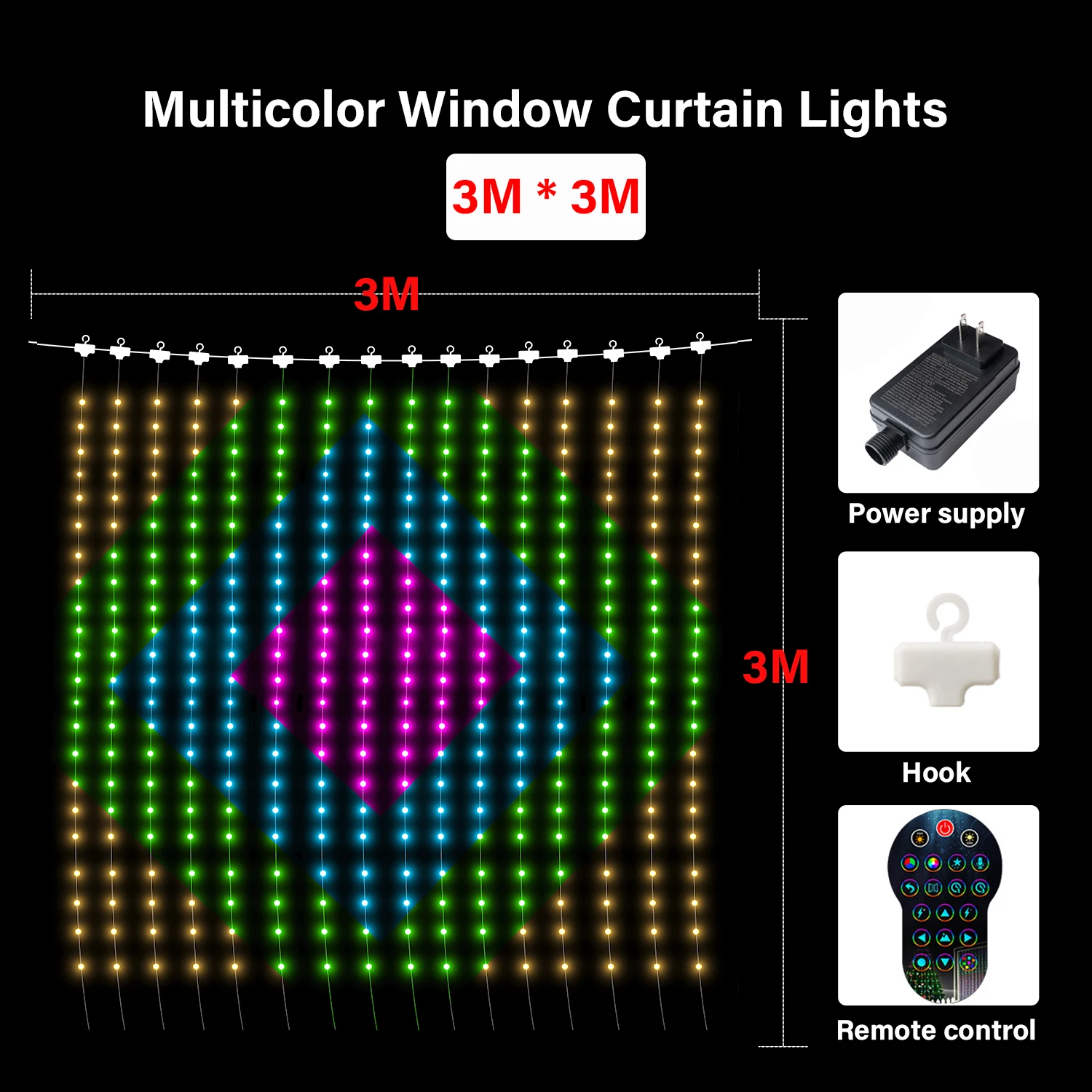 aiopp Светодиодная гирлянда RGB ColorRGB
aiopp Светодиодная гирлянда RGB ColorRGB
