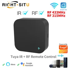 Tuya Smart RF IR Remote Control WiFi Smart Home for Air Conditioner ALL TV LG TV Support Alexa,Google Home