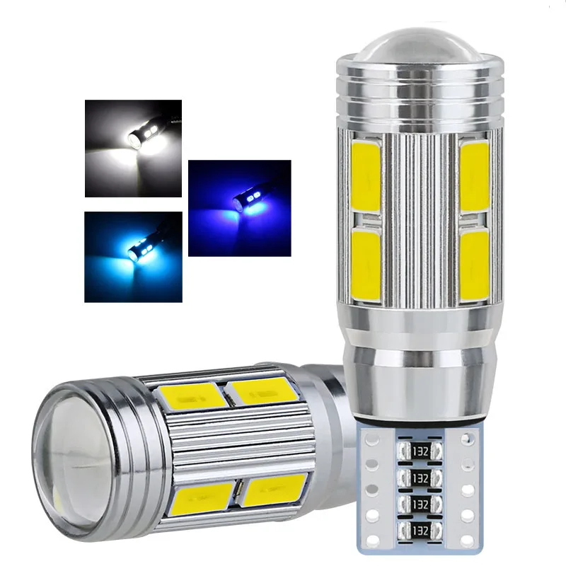 2Pcs T10 W5W LED Bulb for Car LED Signal Light Canbus Free Error 5630 Chips 6500K 12V White Auto Wedge Side Trunk Lamps
2Pcs T10 W5W LED Bulb for Car LED Signal Light Canbus Free Error 5630 Chips 6500K 12V White Auto Wedge Side Trunk Lamps
