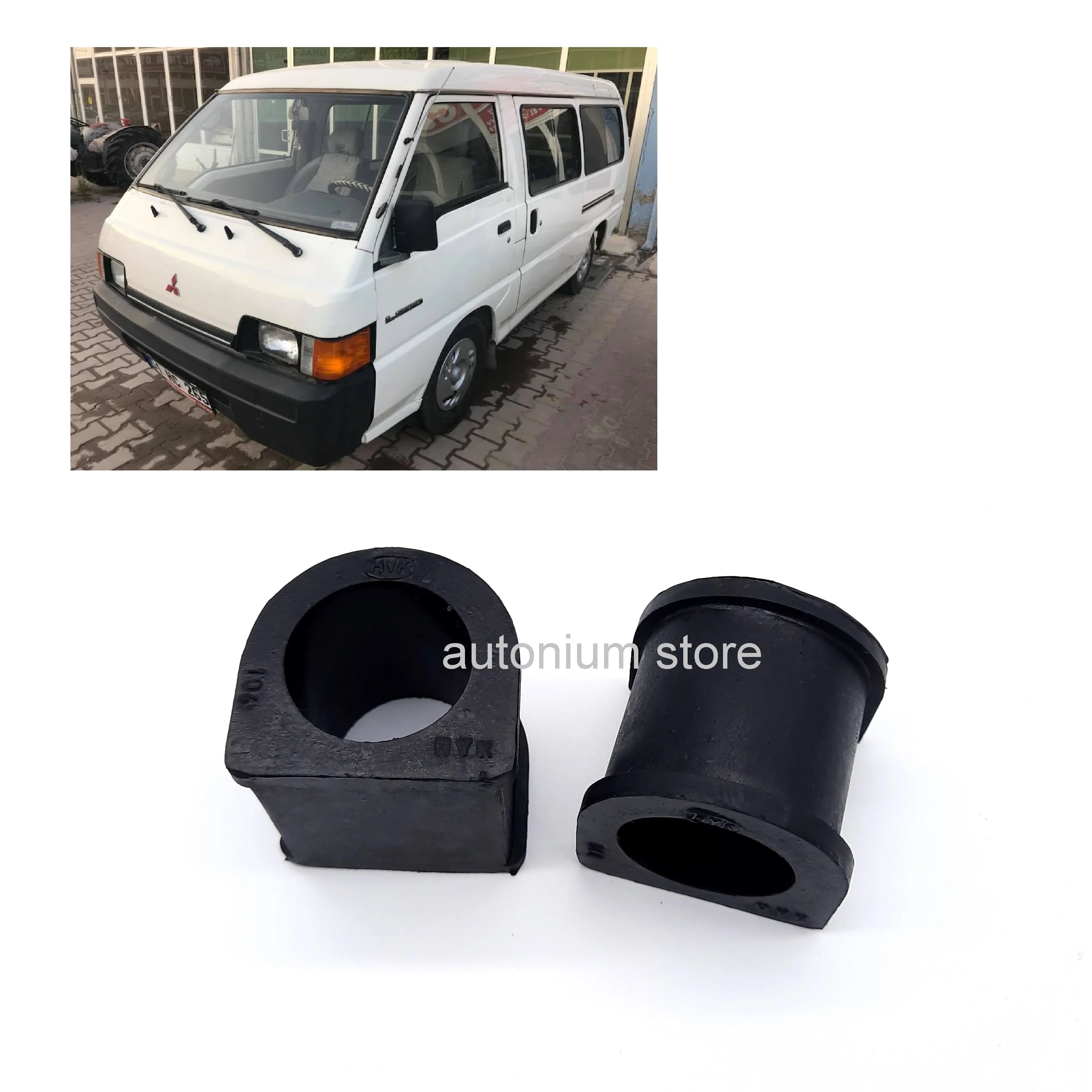 2x передний стабилизатор, резиновая втулка для 2WD 4x2 Mitsubishi L300 (внутренний диаметр 27 мм)
2x передний стабилизатор, резиновая втулка для 2WD 4x2 Mitsubishi L300 (внутренний диаметр 27 мм)