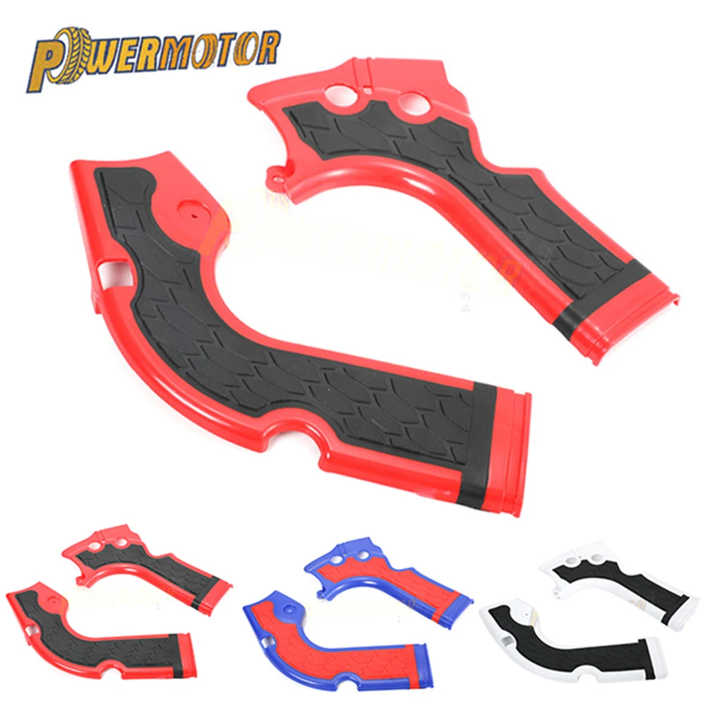 Motorcycle Frame Guard Protection Cover Dirt Bike Motocross X-Grip Frameguards For HONDA CRF250R CRF450R CRF450L CRF450RX
Motorcycle Frame Guard Protection Cover Dirt Bike Motocross X-Grip Frameguards For HONDA CRF250R CRF450R CRF450L CRF450RX