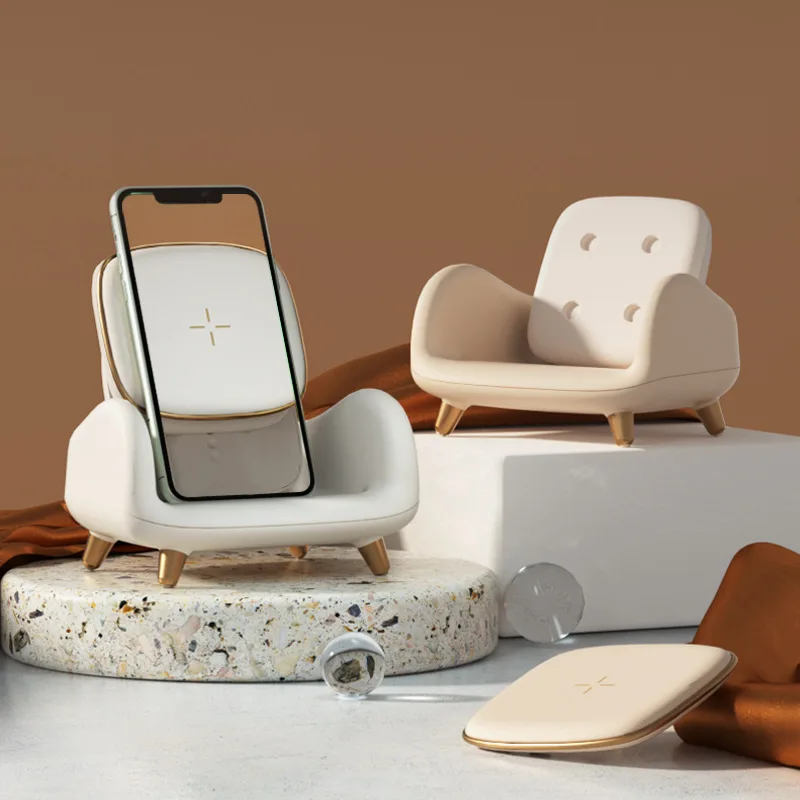Wireless Charger Wireless Stand 100-205KHZ QI certified Compatible with iPhone 14 13 12/12 /11Pro Perfect Gift Sofa Style
Wireless Charger Wireless Stand 100-205KHZ QI certified Compatible with iPhone 14 13 12/12 /11Pro Perfect Gift Sofa Style