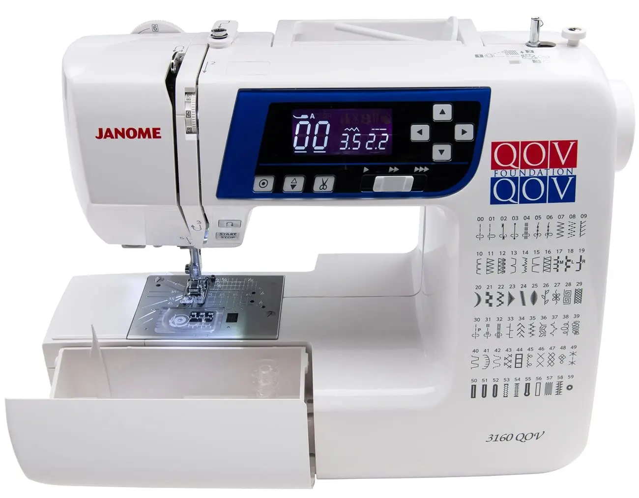 

(NEW DISCOUNT) Janome 3160QOV Quilts of Valor Limited Edition Sewing and Quilting Machine