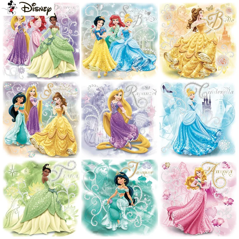 Алмазная вышивка «мультяшная принцесса», «сделай сам» Дисней 5D, полноразмерная картина, квадратная/круглая, стразы, Декор, искусство
Алмазная вышивка «мультяшная принцесса», «сделай сам» Дисней 5D, полноразмерная картина, квадратная/круглая, стразы, Декор, искусство