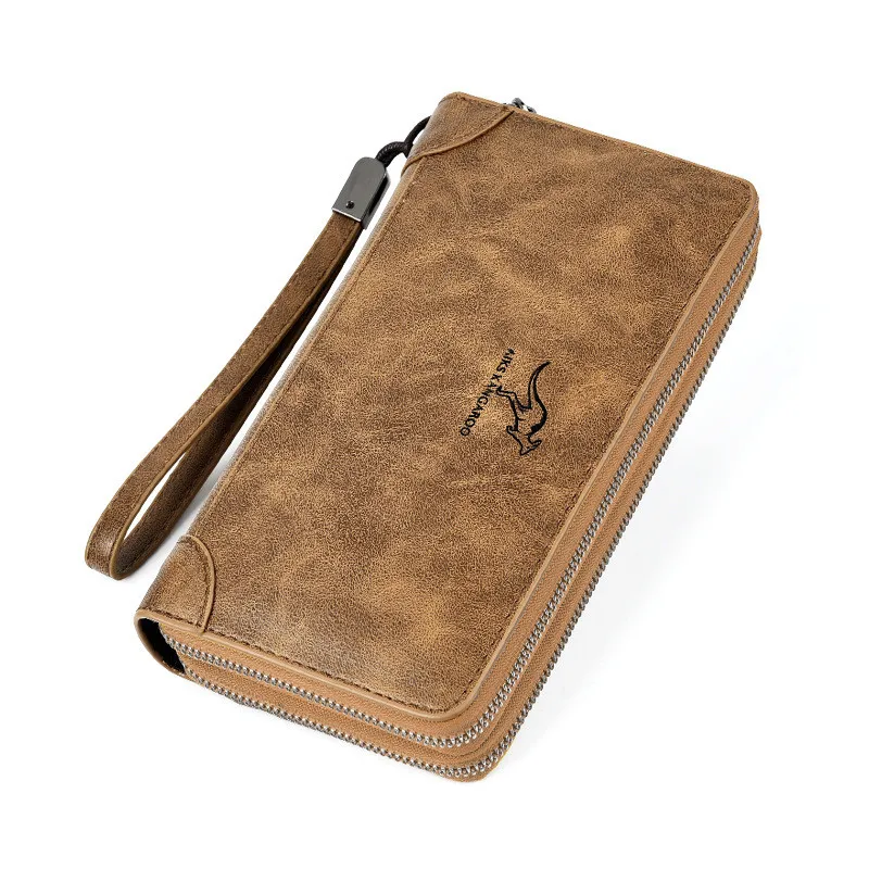 New Fashion Men Wallets PU Leather Zipper Long Design Purse Two Fold More Color Clutch
New Fashion Men Wallets PU Leather Zipper Long Design Purse Two Fold More Color Clutch