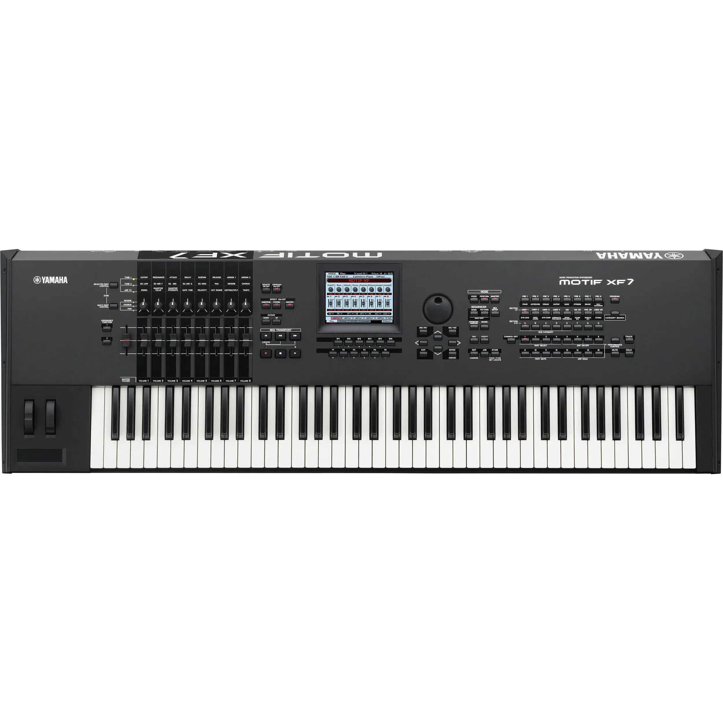 Купите 2 и получите 1, Бесплатная распродажа, Yamahas Motif XF7, превосходный синтезатор клавиатуры для пианино с синтезатором состояния
Купите 2 и получите 1, Бесплатная распродажа, Yamahas Motif XF7, превосходный синтезатор клавиатуры для пианино с синтезатором состояния