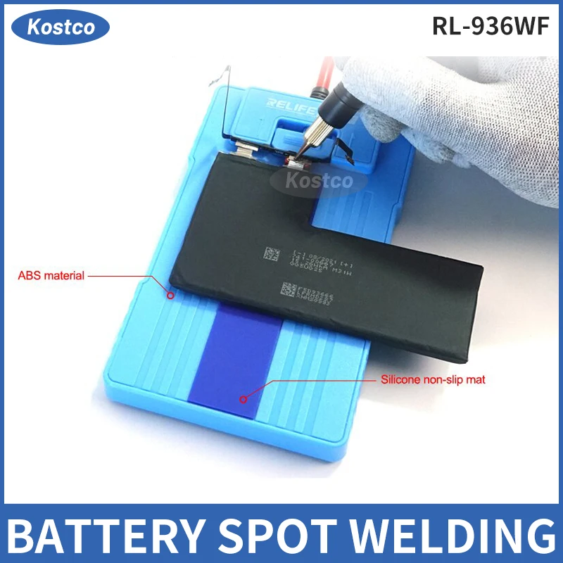 RELIFE RL-936WF Universal Android IPhone Battery Spot Welding Fixture Battery Clip Anti-static Mobile Phone Battery Fixture
RELIFE RL-936WF Universal Android IPhone Battery Spot Welding Fixture Battery Clip Anti-static Mobile Phone Battery Fixture