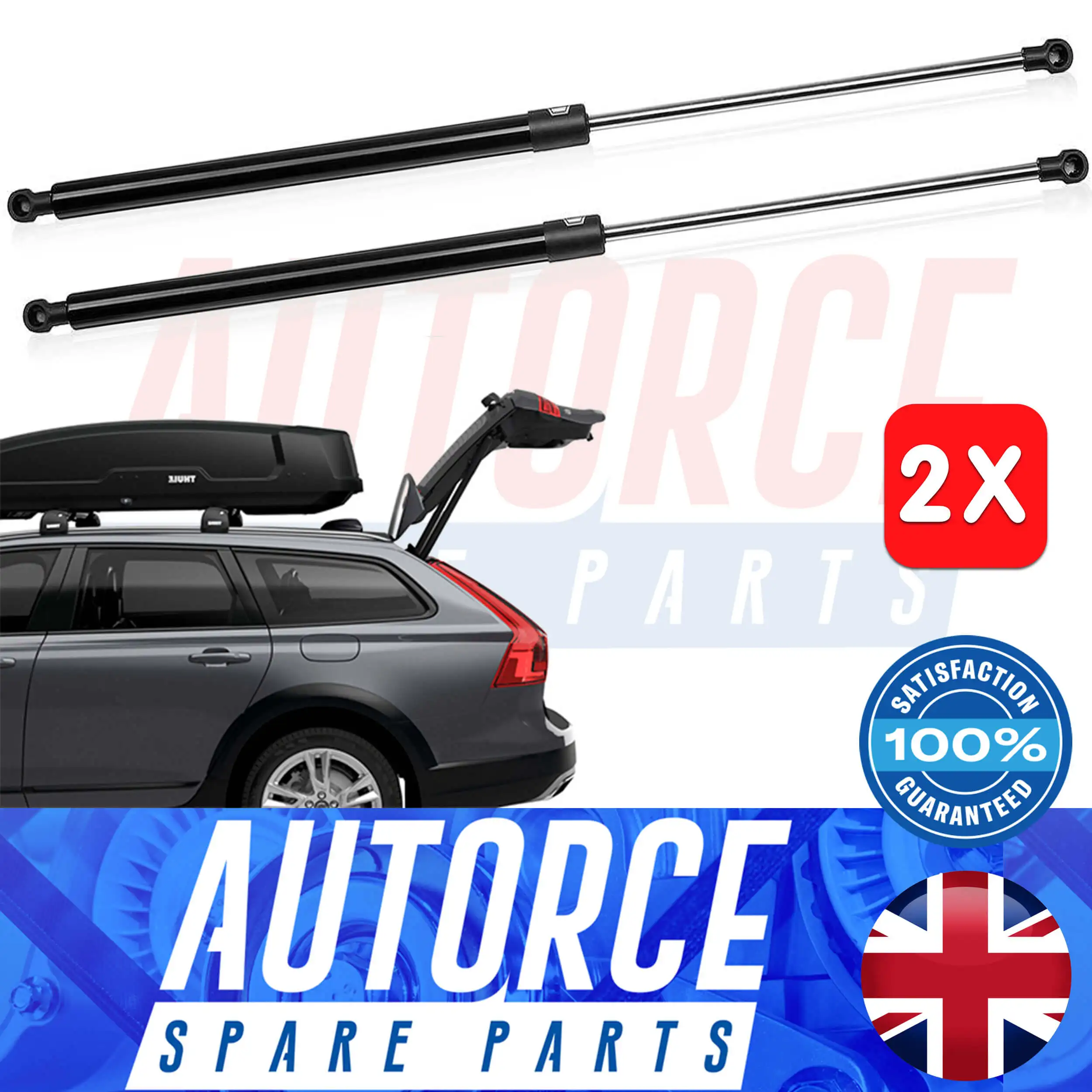 Autorce 2X Rear Tailgate Boot Gas Struts Intended For VAUXHALL Vectra MK2 (C) Saloon Z02 (2000-2008) 510N 268MM 176607, 9177081
Autorce 2X Rear Tailgate Boot Gas Struts Intended For VAUXHALL Vectra MK2 (C) Saloon Z02 (2000-2008) 510N 268MM 176607, 9177081