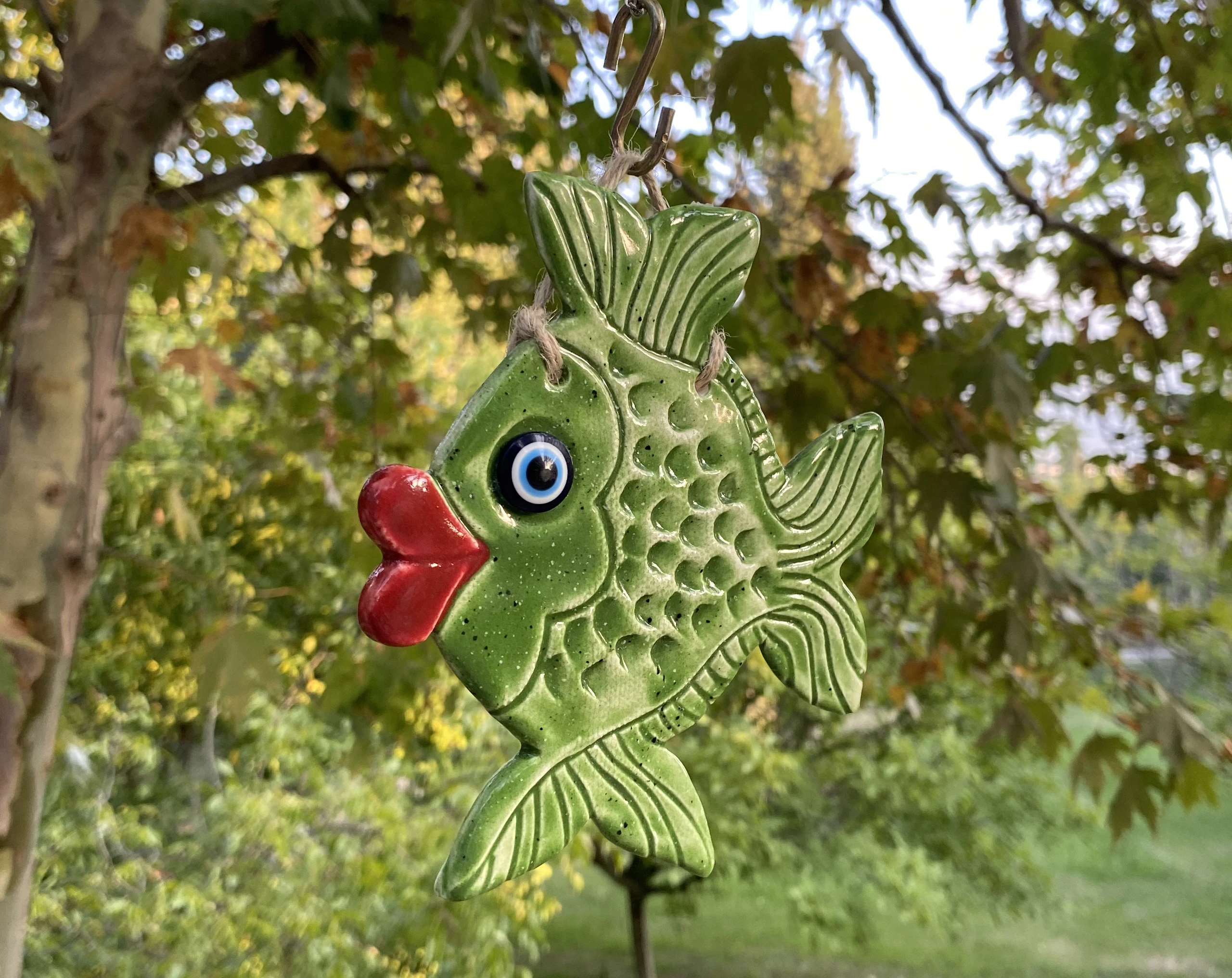 New season handmade ceramic wall decoration indoor and outdoor green evil eye high quality Christmas gift female
New season handmade ceramic wall decoration indoor and outdoor green evil eye high quality Christmas gift female