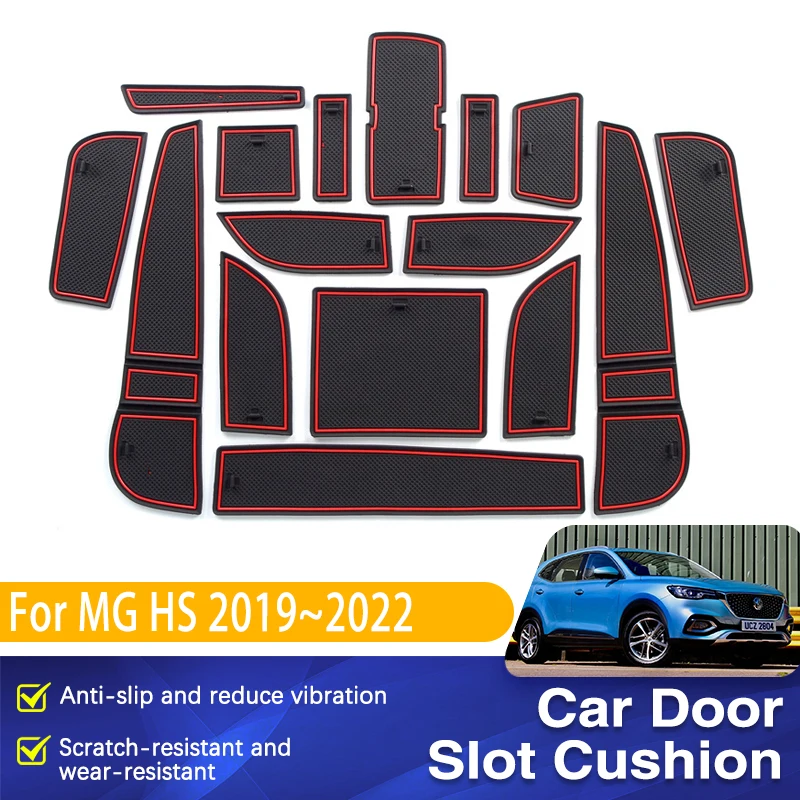 Door Groove Mat For MG HS EHS HS Plug-in HS PHEV AS23 2019~2022 Auto Non-Slip Anti-dirt Rubber Door Groove Mats Car Accessories
Door Groove Mat For MG HS EHS HS Plug-in HS PHEV AS23 2019~2022 Auto Non-Slip Anti-dirt Rubber Door Groove Mats Car Accessories