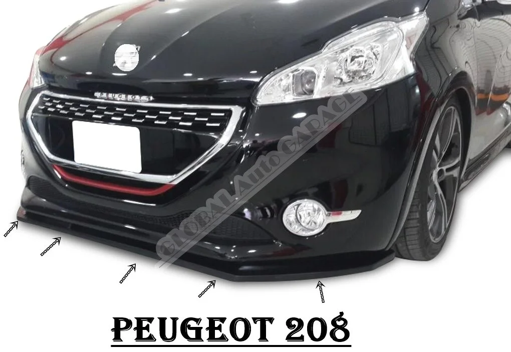 For Peugeot 208 Front Bumper Attachment Lip 2012-2020 Piano Glossy Black Splitter Diffuser Universal Spoiler Bumper Mud Flaps
For Peugeot 208 Front Bumper Attachment Lip 2012-2020 Piano Glossy Black Splitter Diffuser Universal Spoiler Bumper Mud Flaps