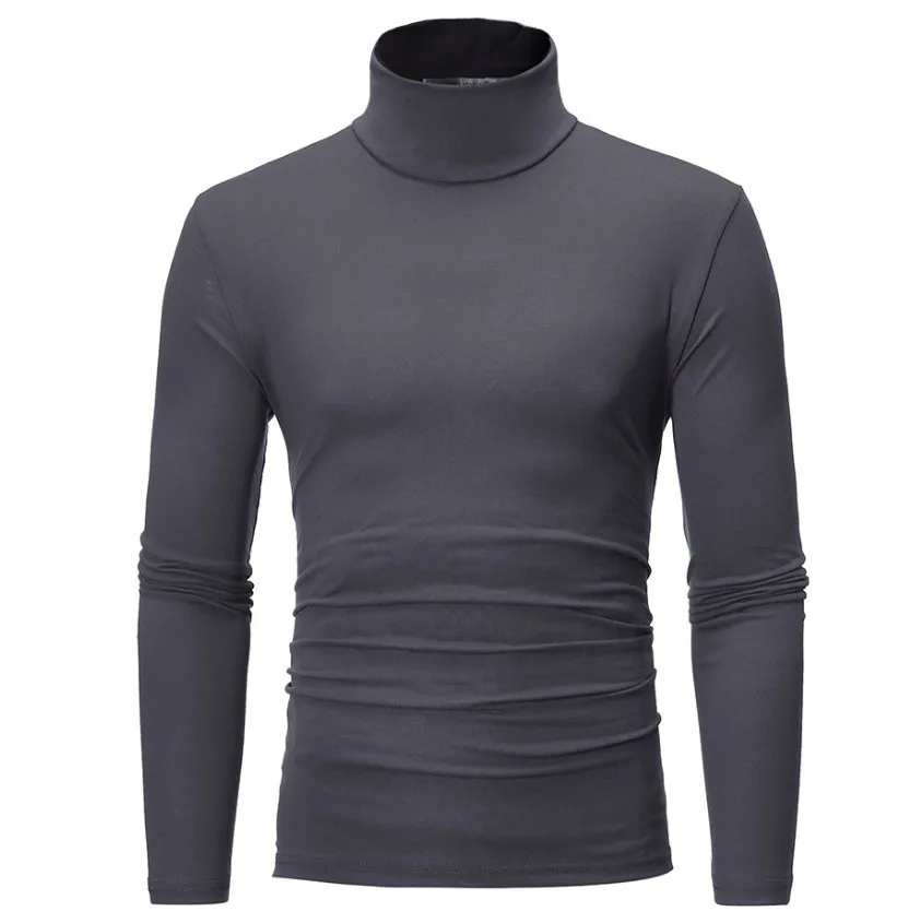 2022 Running Autumn Winter Men's Thermal Long Sleeve Roll Turtleneck T-Shirt Solid Color Tops Male Slim Basic Stretch Tee Top
2022 Running Autumn Winter Men's Thermal Long Sleeve Roll Turtleneck T-Shirt Solid Color Tops Male Slim Basic Stretch Tee Top