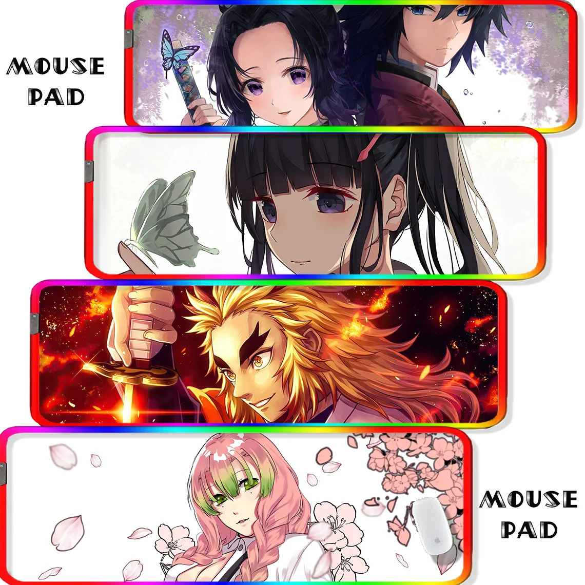 Anime Demon Slayer Gaming Mouse Pad RGB LED Gamer Computer Desk Keyboard Kamado Nezuko Locrkand manga Mouse Pad
Anime Demon Slayer Gaming Mouse Pad RGB LED Gamer Computer Desk Keyboard Kamado Nezuko Locrkand manga Mouse Pad