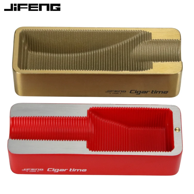 JIFENG Cigar Ashtray Aluminum Metal Innovative Personality Rectangular Travel Portable Smoke Extinguisher With Gift Box
JIFENG Cigar Ashtray Aluminum Metal Innovative Personality Rectangular Travel Portable Smoke Extinguisher With Gift Box