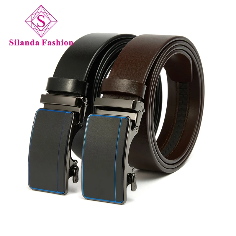 Silanda Fashion Men's Business First Layer Cowhide Automatic Alloy Buckle Belts Simple Boy's Genuine Leather Casual Waist Band
Silanda Fashion Men's Business First Layer Cowhide Automatic Alloy Buckle Belts Simple Boy's Genuine Leather Casual Waist Band