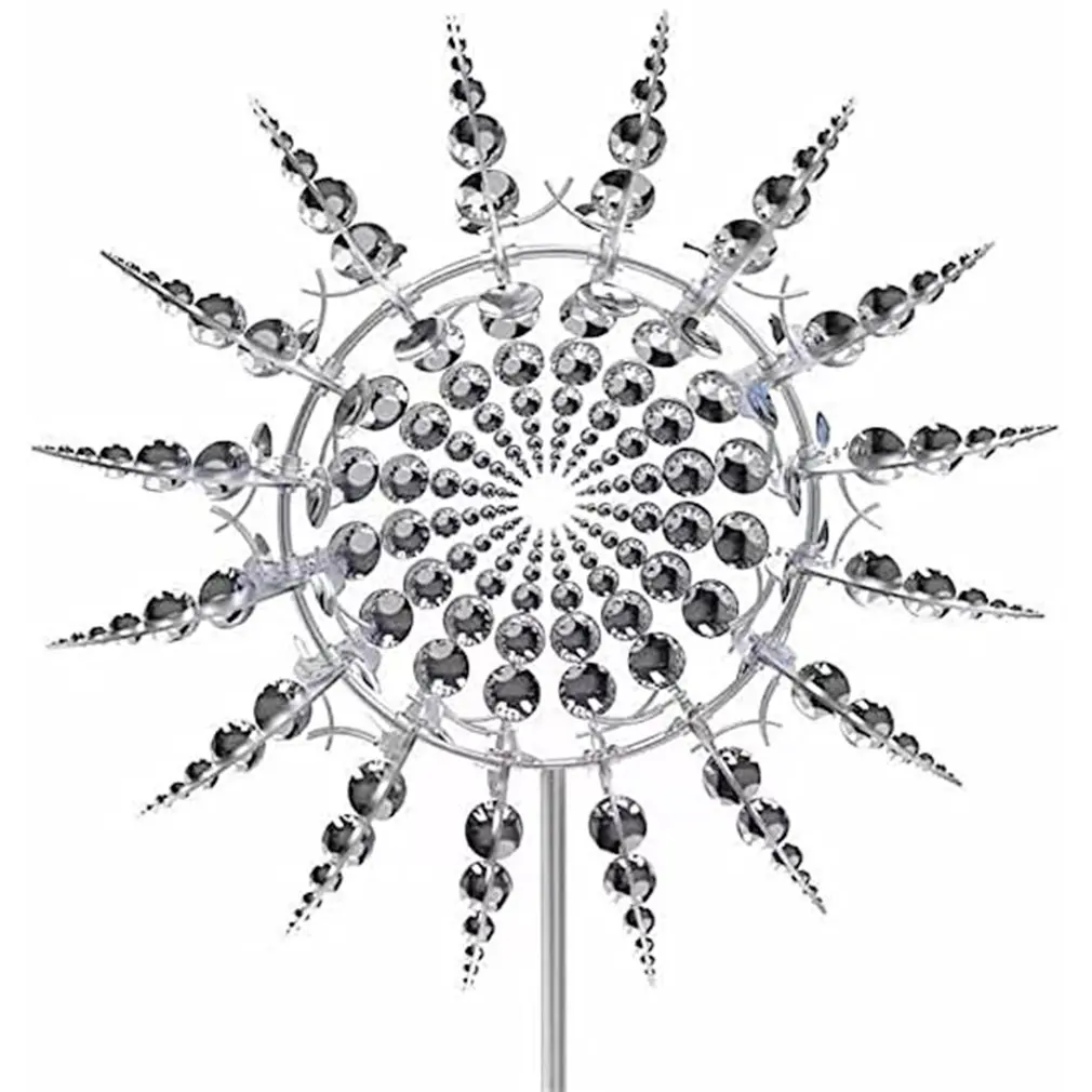 Unique And Magical Metal Windmill Solar Wind Spinner Kinetic Metal Wind Spinners For Outdoor Lawn Garden Decorative Stakes
Unique And Magical Metal Windmill Solar Wind Spinner Kinetic Metal Wind Spinners For Outdoor Lawn Garden Decorative Stakes