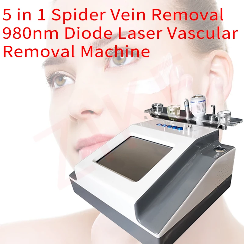 Multifunctional Beauty Machine 5 in 1 Spider Vein Removal 980nm Diode Laser Vascular Removal Machine
Multifunctional Beauty Machine 5 in 1 Spider Vein Removal 980nm Diode Laser Vascular Removal Machine