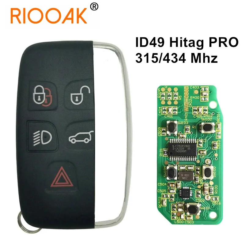 Car Remote Key 315/434Mhz ID49 HITAG PRO Promixity Smart Control For Land Rover Discovery 4 Freelander Range Rover Sport Evoque 
Car Remote Key 315/434Mhz ID49 HITAG PRO Promixity Smart Control For Land Rover Discovery 4 Freelander Range Rover Sport Evoque