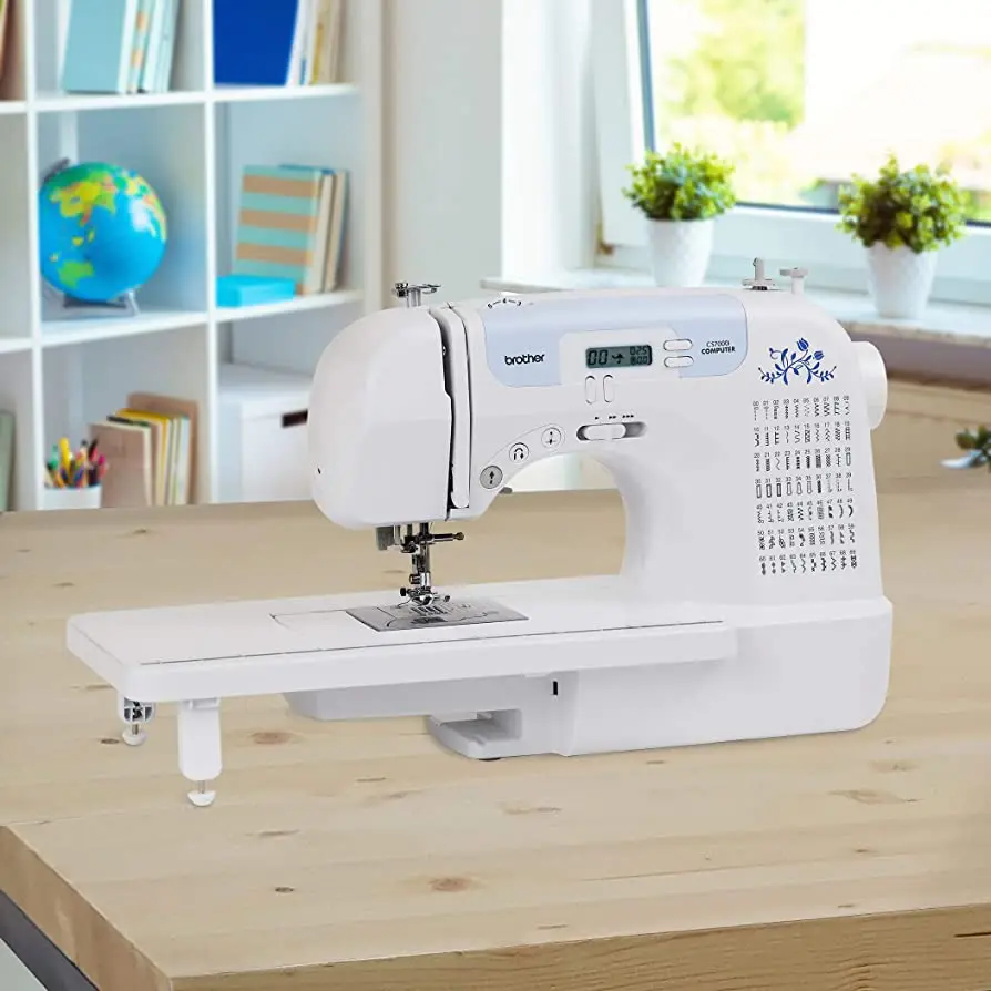 

(NEW DISCOUNT) Brothers Sewing and Quilting Machine, CS6000i, 60 Built-in Stitches, 2.0" LCD Display, Wide Table, 9 Included