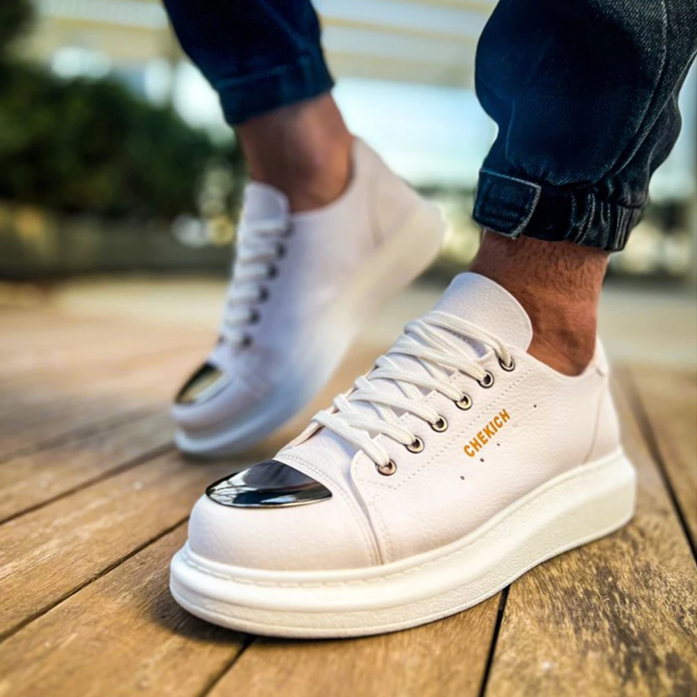 Men's & Women's Casual Shoes White Color Artificial Leather Lace Up Casual Shoes Spring and Autumn Seasons Luxury Gold Lovers Orthopedic Sneakers Breathable Lightweight Sport Wedding Formal Suits 175
Men's & Women's Casual Shoes White Color Artificial Leather Lace Up Casual Shoes Spring and Autumn Seasons Luxury Gold Lovers Orthopedic Sneakers Breathable Lightweight Sport Wedding Formal Suits 175