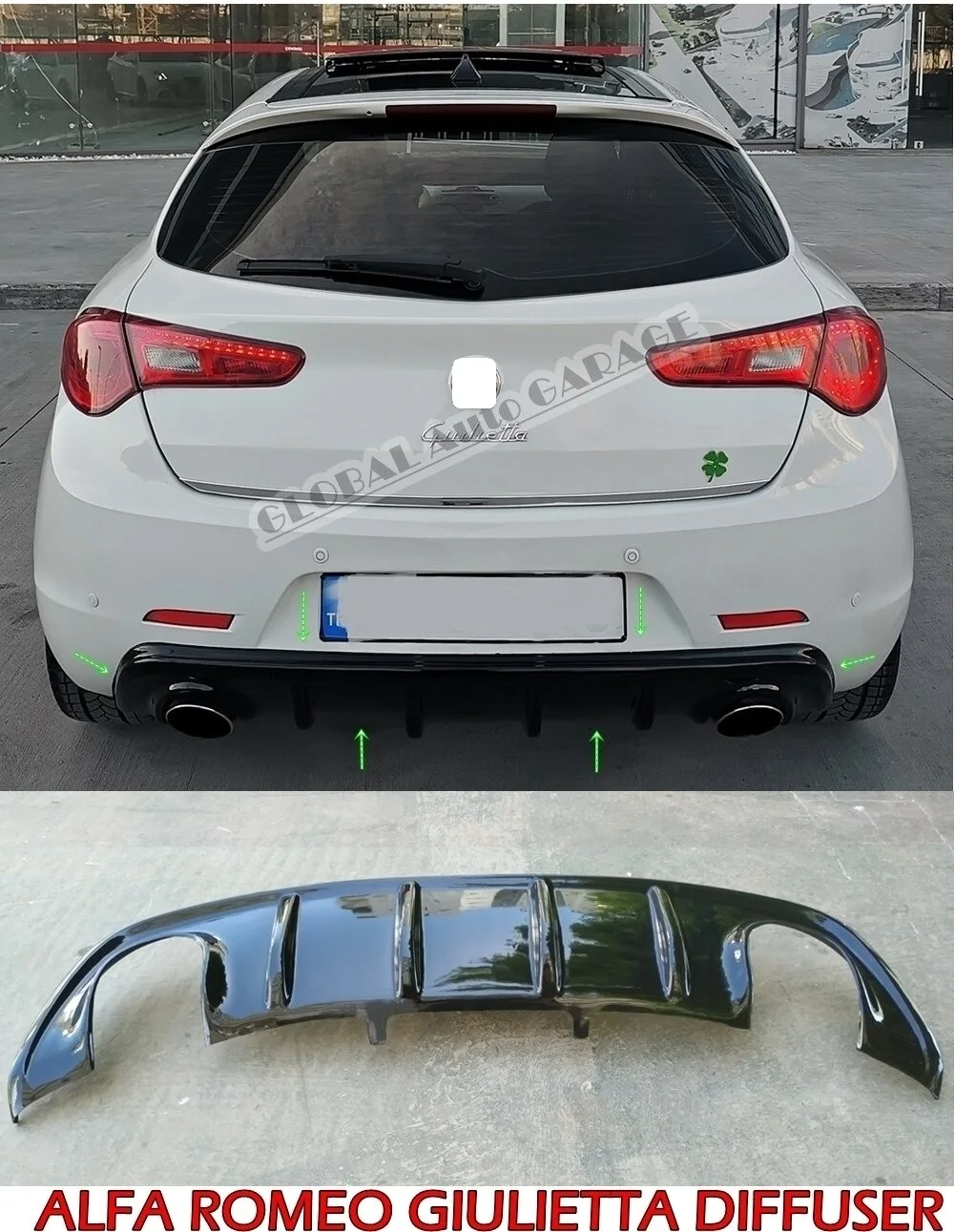 Alfa Romeo Giulietta модель 2010 - 2020 диффузор искусственные выхлопные газовые задние бамперы + фронтальные губы преимущества Акция заказ вместе.
Alfa Romeo Giulietta модель 2010 - 2020 диффузор искусственные выхлопные газовые задние бамперы + фронтальные губы преимущества Акция заказ вместе.