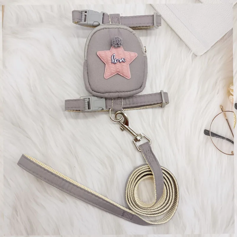 Poodle Items Suit Bixiong Traction Rope Adjustable Cat Dog Strap Collar Accessories Chest Pet Knapsack
Poodle Items Suit Bixiong Traction Rope Adjustable Cat Dog Strap Collar Accessories Chest Pet Knapsack