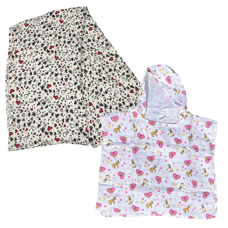 Органическое Детское муслиновое пончо и Обложка для пляжа
Органическое Детское муслиновое пончо и Обложка для пляжа