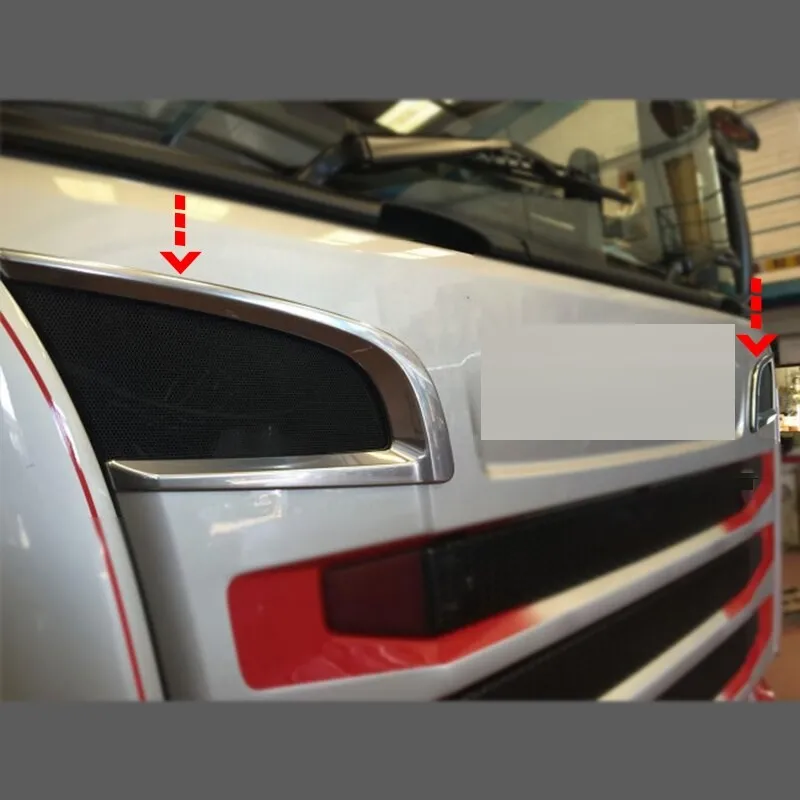 For Scania 2009-2016 500 Sword Chrome Left Right 2 PCs Stainless Steel Tractor Truck Accessories High Quality Bright Mirror Modified
For Scania 2009-2016 500 Sword Chrome Left Right 2 PCs Stainless Steel Tractor Truck Accessories High Quality Bright Mirror Modified