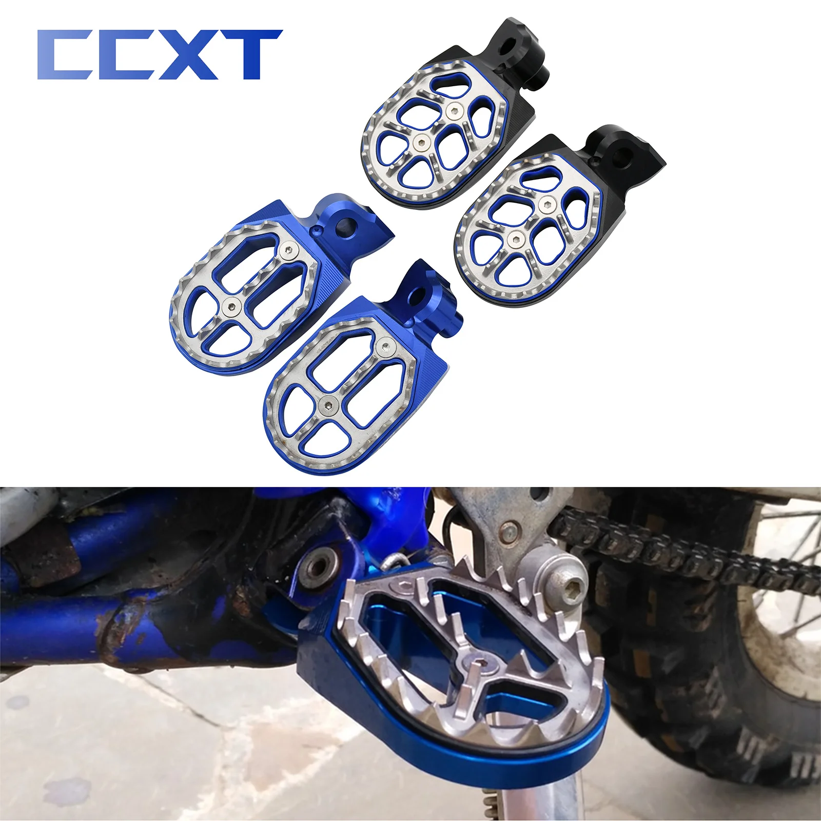 Motorcycle Aluminum Footrest Foot Pegs Rests Footpegs For Yamaha WR250F WR400F WR426F WR450F 1999-2022 YZ250F YZ426F YZ450F Part
Motorcycle Aluminum Footrest Foot Pegs Rests Footpegs For Yamaha WR250F WR400F WR426F WR450F 1999-2022 YZ250F YZ426F YZ450F Part