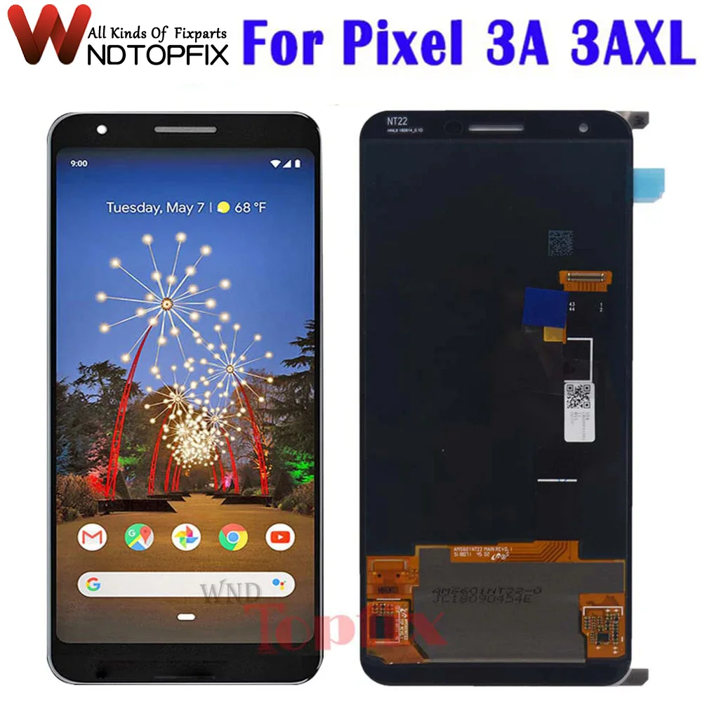 Tested For Google Pixel 3A XL LCD Display Screen Touch Digitized Assembly Replacement Parts For Google Pixel 3AXL G020F LCD
Tested For Google Pixel 3A XL LCD Display Screen Touch Digitized Assembly Replacement Parts For Google Pixel 3AXL G020F LCD
