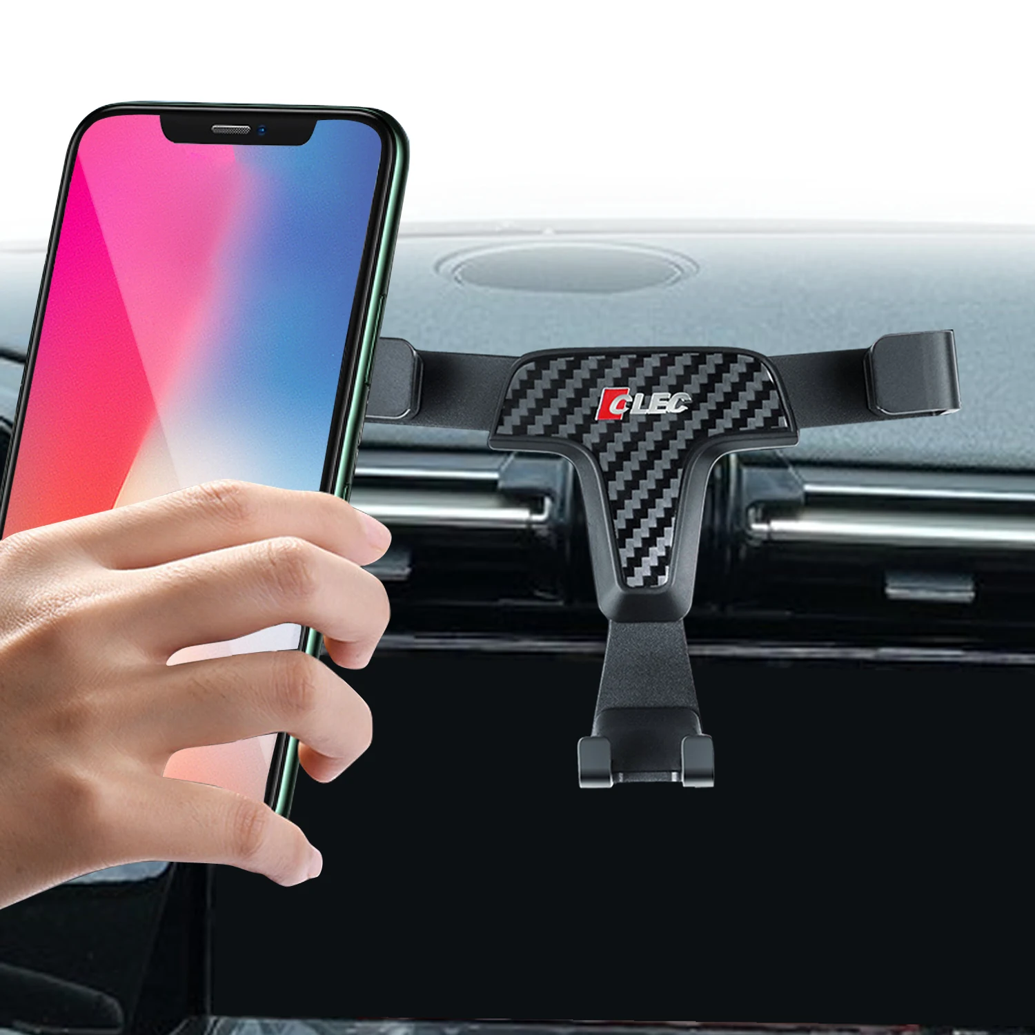 

LHD! RHD! Автомобильные аксессуары для Peugeot 508 2019-2022, Гравитационный Автомобильный держатель для телефона, крепление на вентиляционное отверстие, подставка для мобильного телефона, крепление на приборную панель