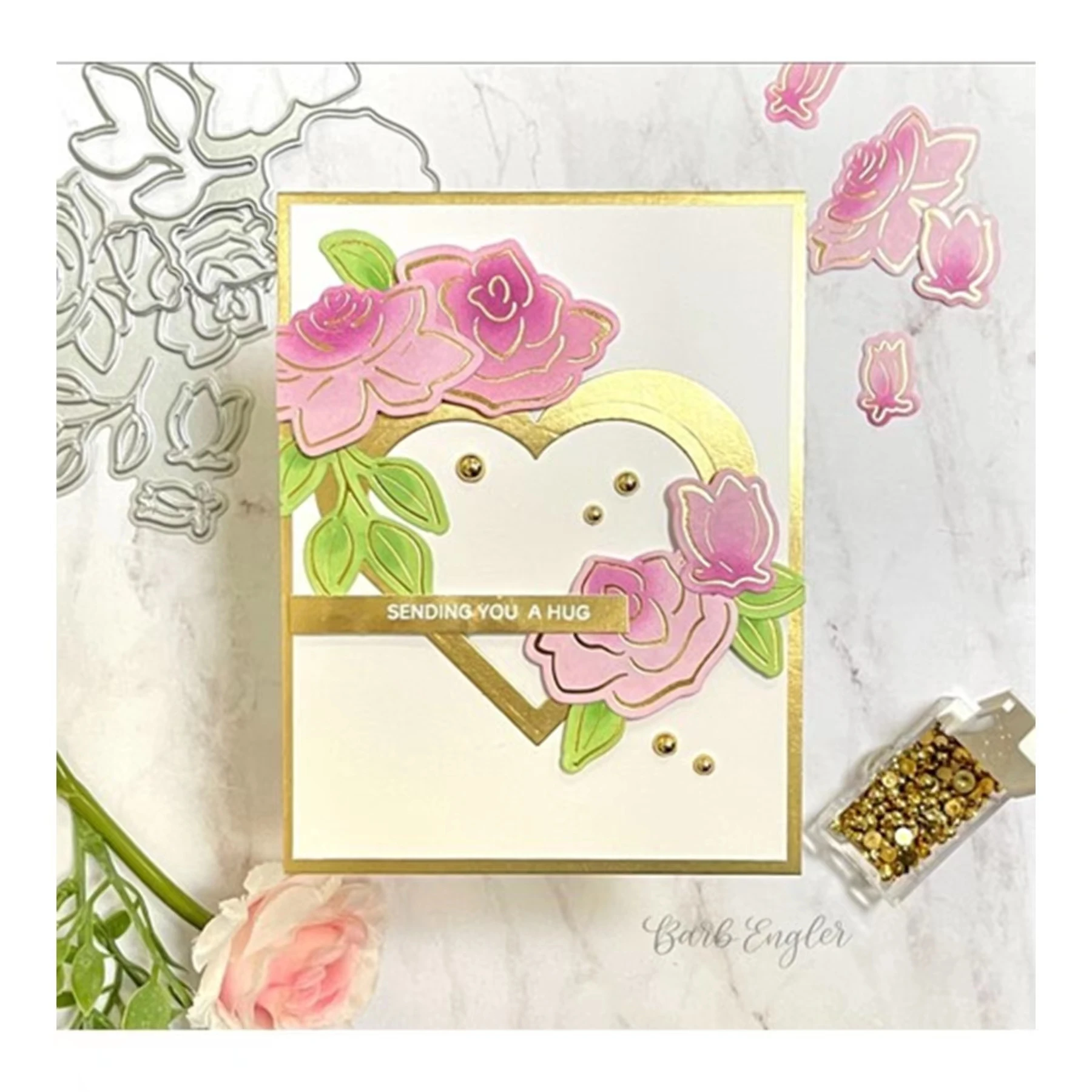 2022 New Floral Backdrop Pattern Hot Foil Plates And Dies for Scrapbook Paper Embossing Frame Card Craft Metal Cutting Die
2022 New Floral Backdrop Pattern Hot Foil Plates And Dies for Scrapbook Paper Embossing Frame Card Craft Metal Cutting Die