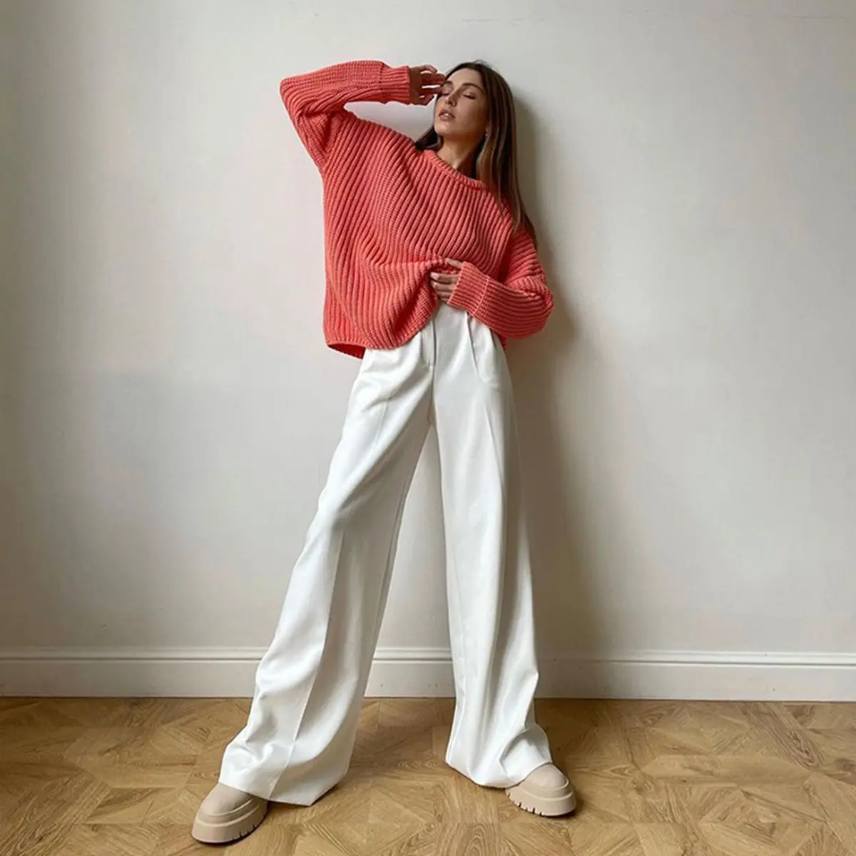 Office Wide Leg Pant Suit Casual Straight Floor Length Basic Streetwear Commute Fall Work 2022
Office Wide Leg Pant Suit Casual Straight Floor Length Basic Streetwear Commute Fall Work 2022