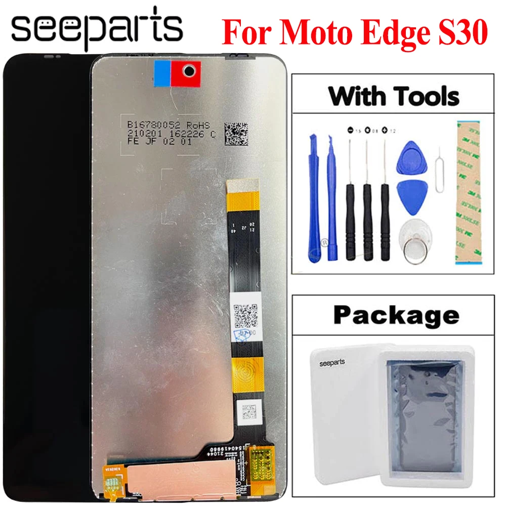 Tested Well 6.8" Display For Motorola Edge S30 Lcd Display Touch Screen Digitizer Assembly For Moto Edge S30 LCD Screen
Tested Well 6.8" Display For Motorola Edge S30 Lcd Display Touch Screen Digitizer Assembly For Moto Edge S30 LCD Screen