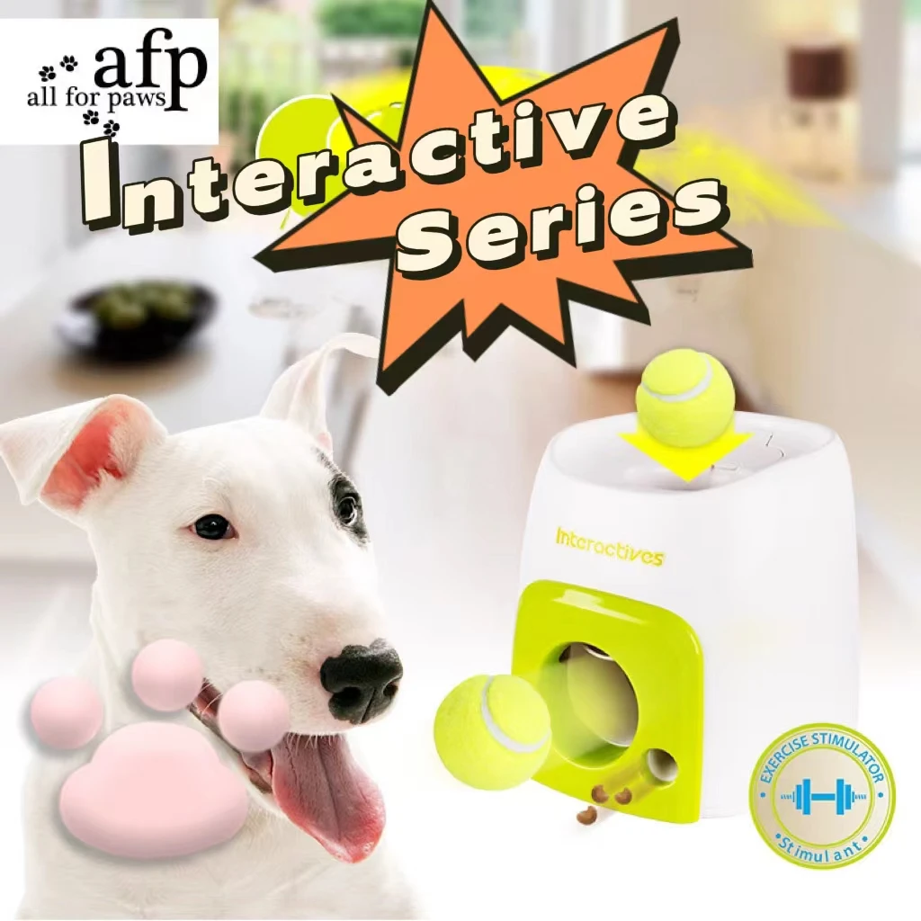 Pet Toys Interactive Series Tennis Reward Machine Snack For Dogs Intelligent Feeding Ball White and Green Play by Themselves
Pet Toys Interactive Series Tennis Reward Machine Snack For Dogs Intelligent Feeding Ball White and Green Play by Themselves