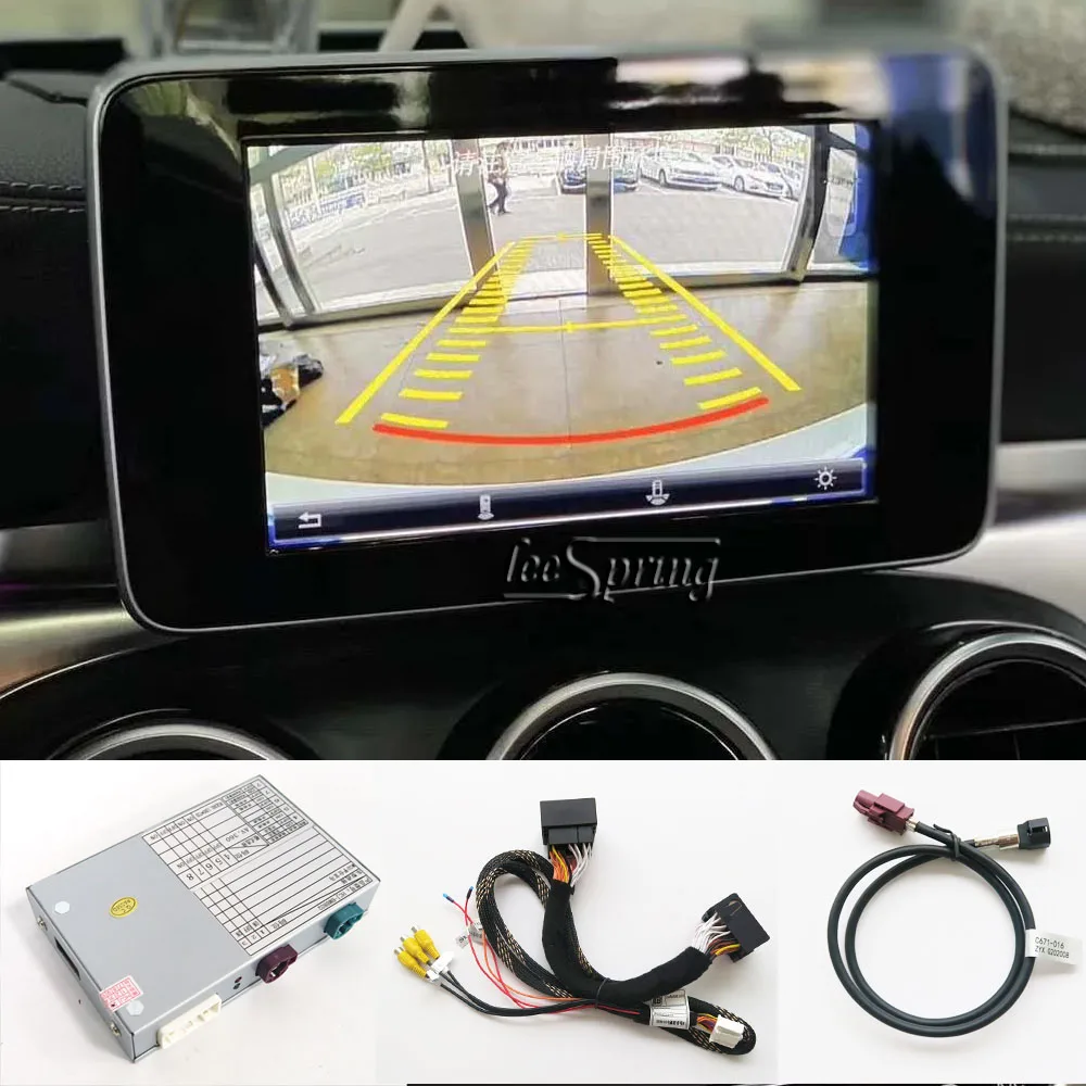 

Car reverse camera interface for Mercedes Benz 2015-2018 A/B/C/15-16E/GLA/GLC/GLE/GLS/SLC/V250/V260 system is NTG 5.0 5.1 5.2