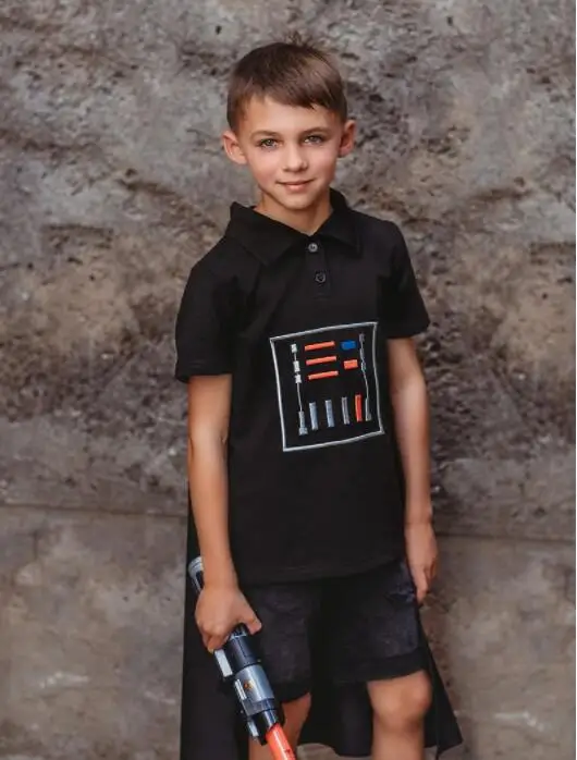 Darth Vader Kids Costume Anakin Skywalker The Dark Side The Force Jedi Halloween Cosplay boys t shirts
Darth Vader Kids Costume Anakin Skywalker The Dark Side The Force Jedi Halloween Cosplay boys t shirts
