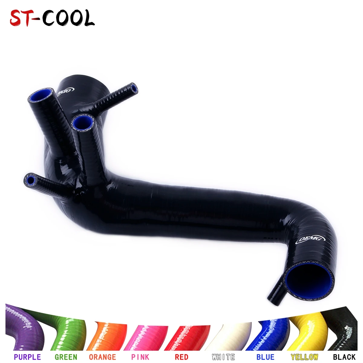 

1Pc Inlet Hose For VW Polo Seat Ibiza FR MK4 1.8T GTI 9N Cupra R Intake Silicone Tube Pipe