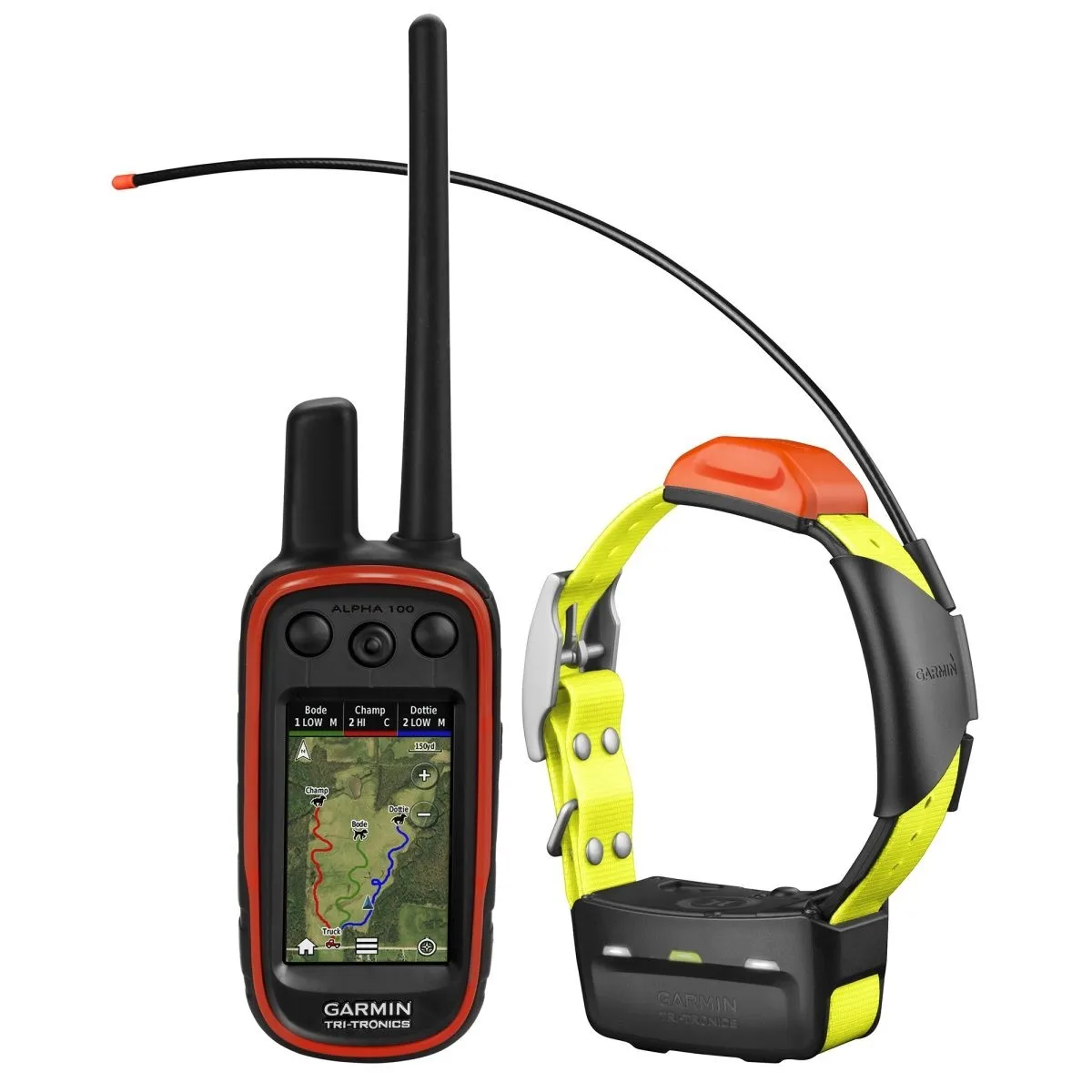Brand New Garmins Alpha 100 T5 200i tt15 Bundle Standard GPS Dog Tracking Device
Brand New Garmins Alpha 100 T5 200i tt15 Bundle Standard GPS Dog Tracking Device