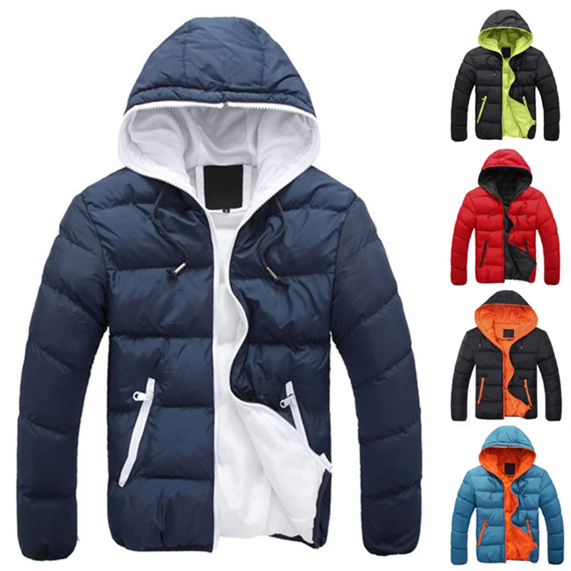 Thicken Warm Solid Color Outdoor Jackets Fashion Clothing Men Long Sleeve Jacket Coats Casual Hooded Outerwear Men Cotton Padded
Thicken Warm Solid Color Outdoor Jackets Fashion Clothing Men Long Sleeve Jacket Coats Casual Hooded Outerwear Men Cotton Padded