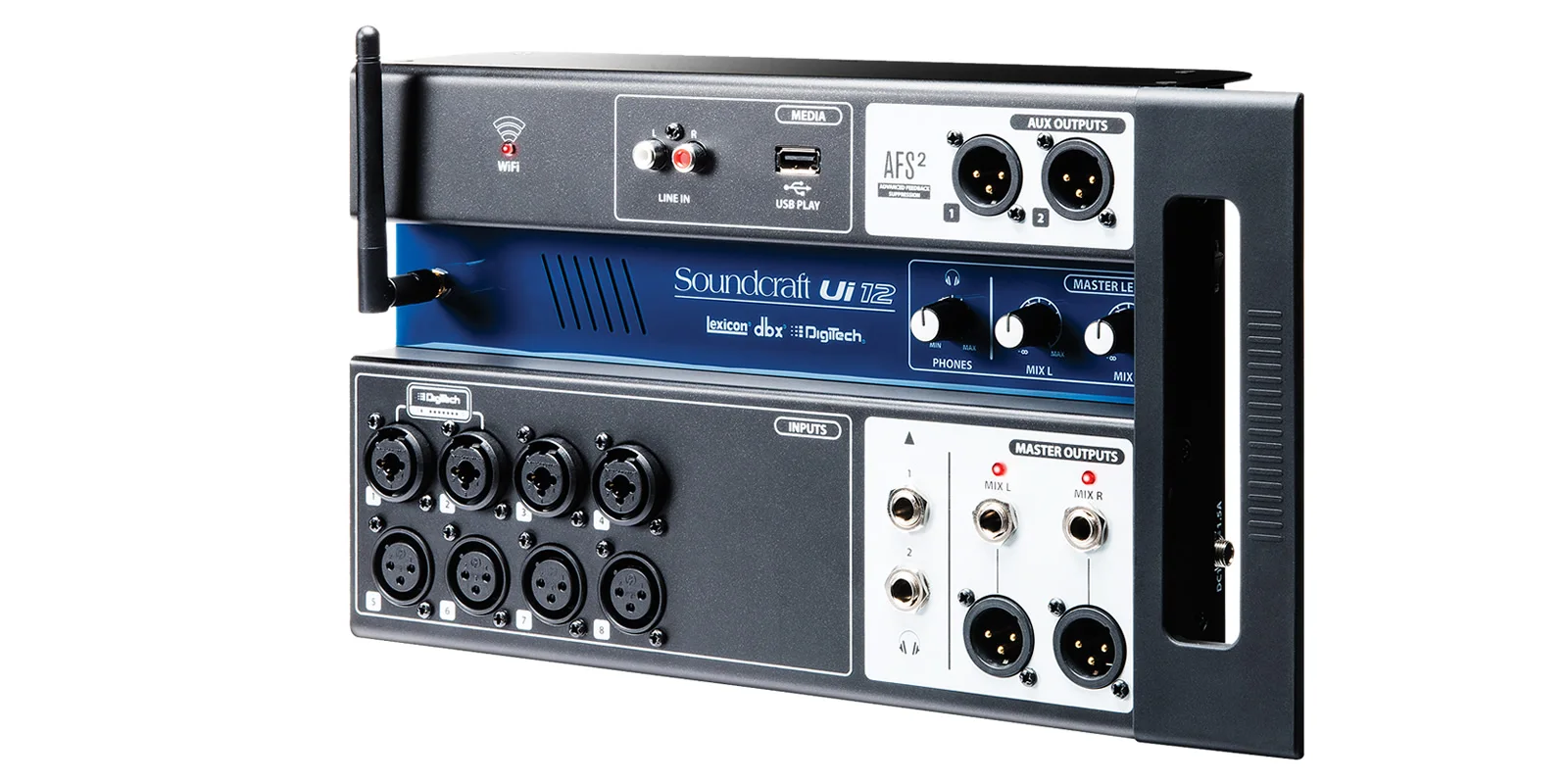 Лидер продаж Soundcraft Ui12 12-канальный цифровой микшер с дистанционным управлением
Лидер продаж Soundcraft Ui12 12-канальный цифровой микшер с дистанционным управлением