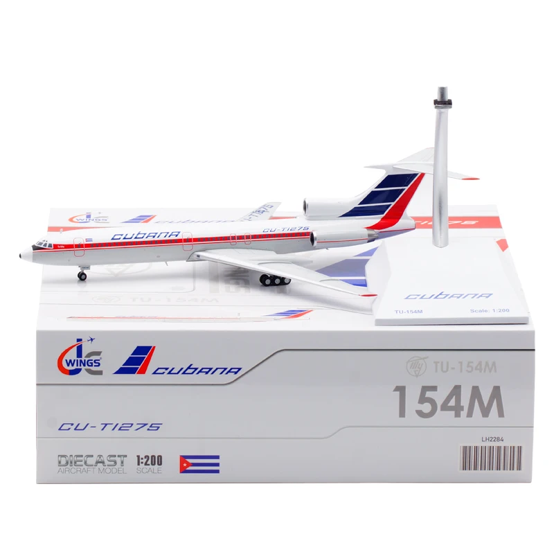 Diecast 1:200 Scale Cuban Airlines Tu-154M CU-T1275 Alloy Airplane Model Collection Souvenir Display Ornaments
Diecast 1:200 Scale Cuban Airlines Tu-154M CU-T1275 Alloy Airplane Model Collection Souvenir Display Ornaments