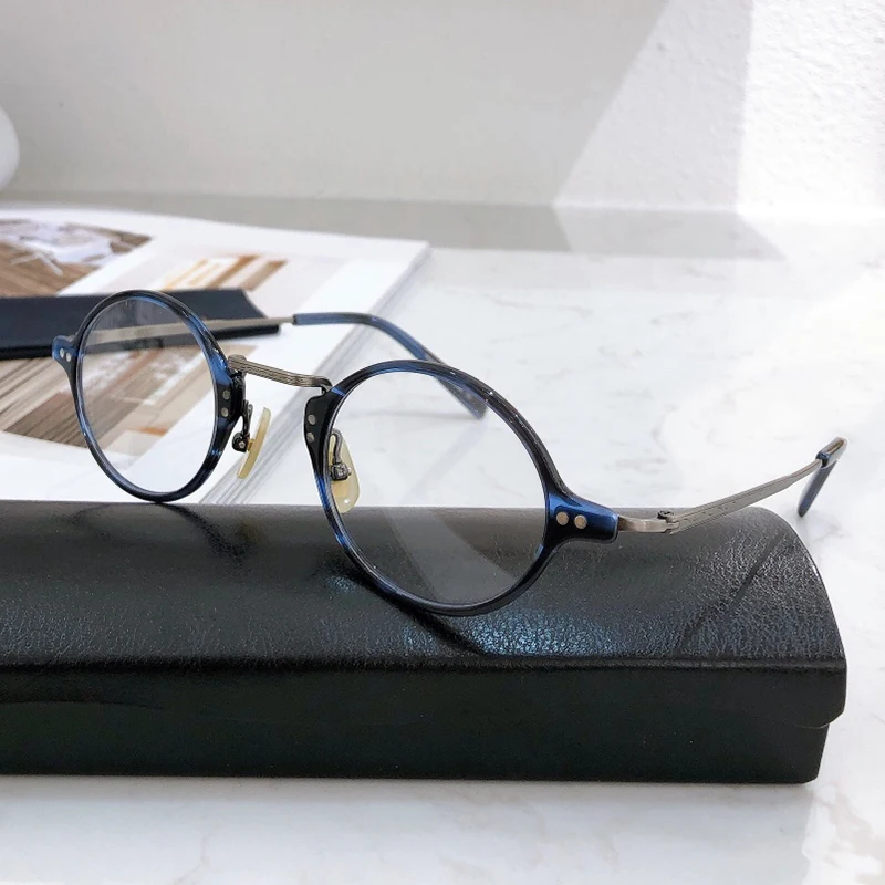 KANE KV-68 Japanese Top Brand Titanium Eyeglasses Frames Vintage Men Designer Hand-made Glasses Women Round Myopia Sunglasses
KANE KV-68 Japanese Top Brand Titanium Eyeglasses Frames Vintage Men Designer Hand-made Glasses Women Round Myopia Sunglasses