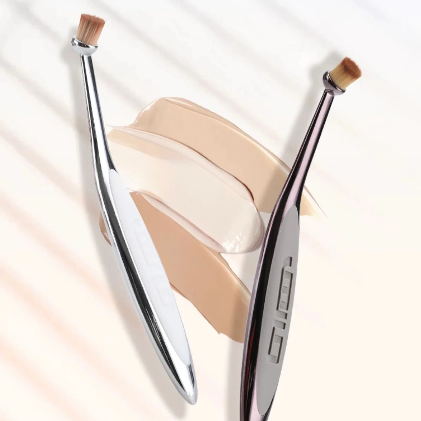 Elite Metallic Makeup Brush Concealer Brush Professional Long Handle Round Blonde Fibre Ideal For Concealer and Lip Products
Elite Metallic Makeup Brush Concealer Brush Professional Long Handle Round Blonde Fibre Ideal For Concealer and Lip Products