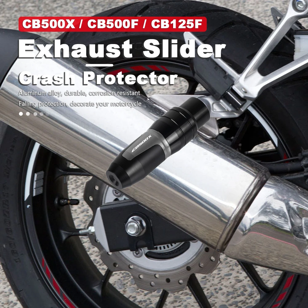 Crash Pad Protector Aluminum Alloy Exhaust Slider For Honda CB500X CB500F CB125F CB 500X 500F 125F 2013-2018 2019 2020 2021 2022
Crash Pad Protector Aluminum Alloy Exhaust Slider For Honda CB500X CB500F CB125F CB 500X 500F 125F 2013-2018 2019 2020 2021 2022