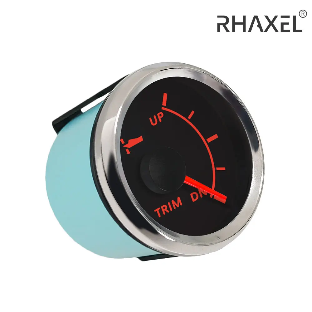 RHAXEL Waterproof 52mm Trim Meter 0-190ohm UP-DN with Red Backlight 9-32V for Vessels Boat Yachts
RHAXEL Waterproof 52mm Trim Meter 0-190ohm UP-DN with Red Backlight 9-32V for Vessels Boat Yachts