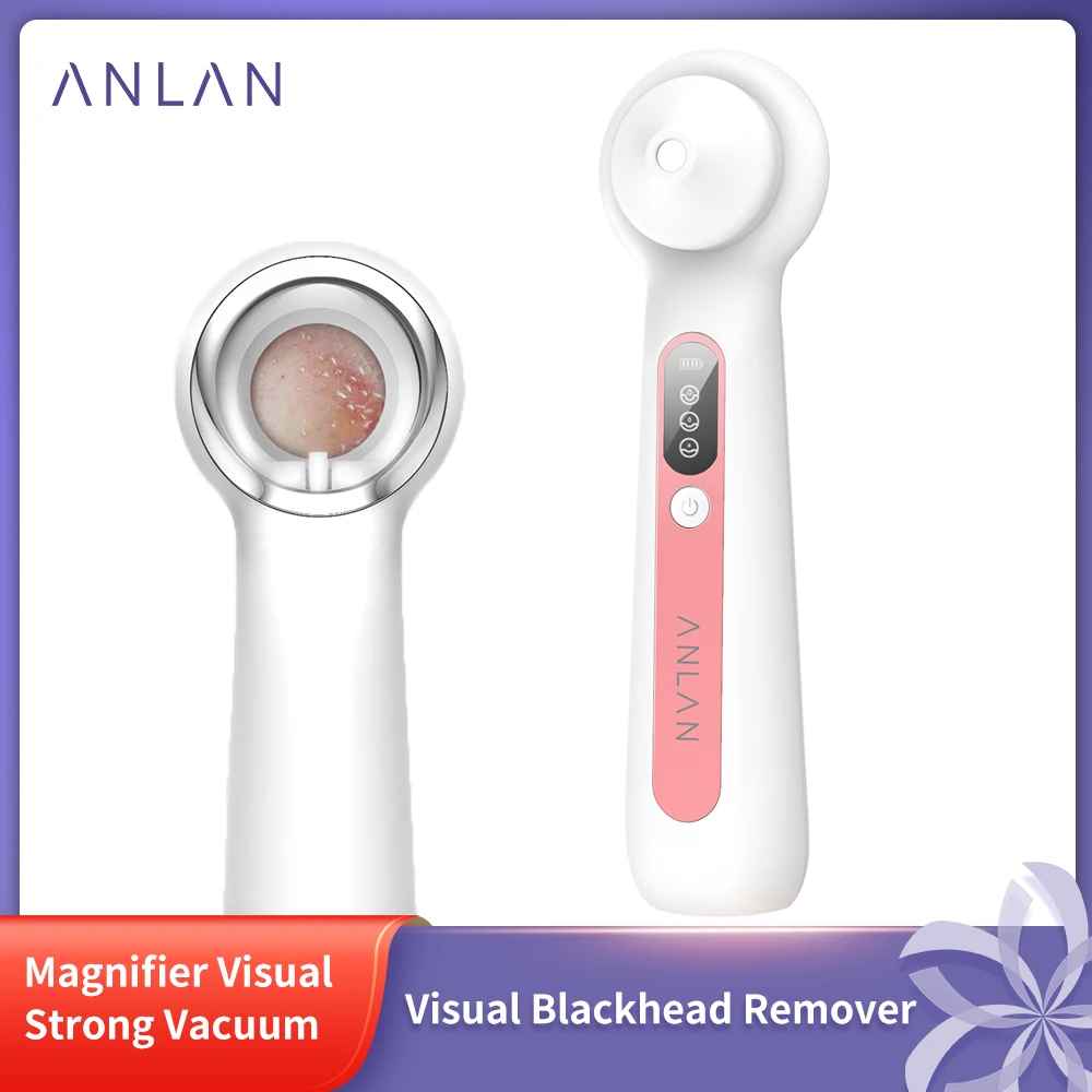 ANLAN Visual Vacuum Blackhead Remover Skin Care Pore Acne Pimple Magnifier Removal Blackhead Removal Device Vacuum Pore Cleaner
ANLAN Visual Vacuum Blackhead Remover Skin Care Pore Acne Pimple Magnifier Removal Blackhead Removal Device Vacuum Pore Cleaner